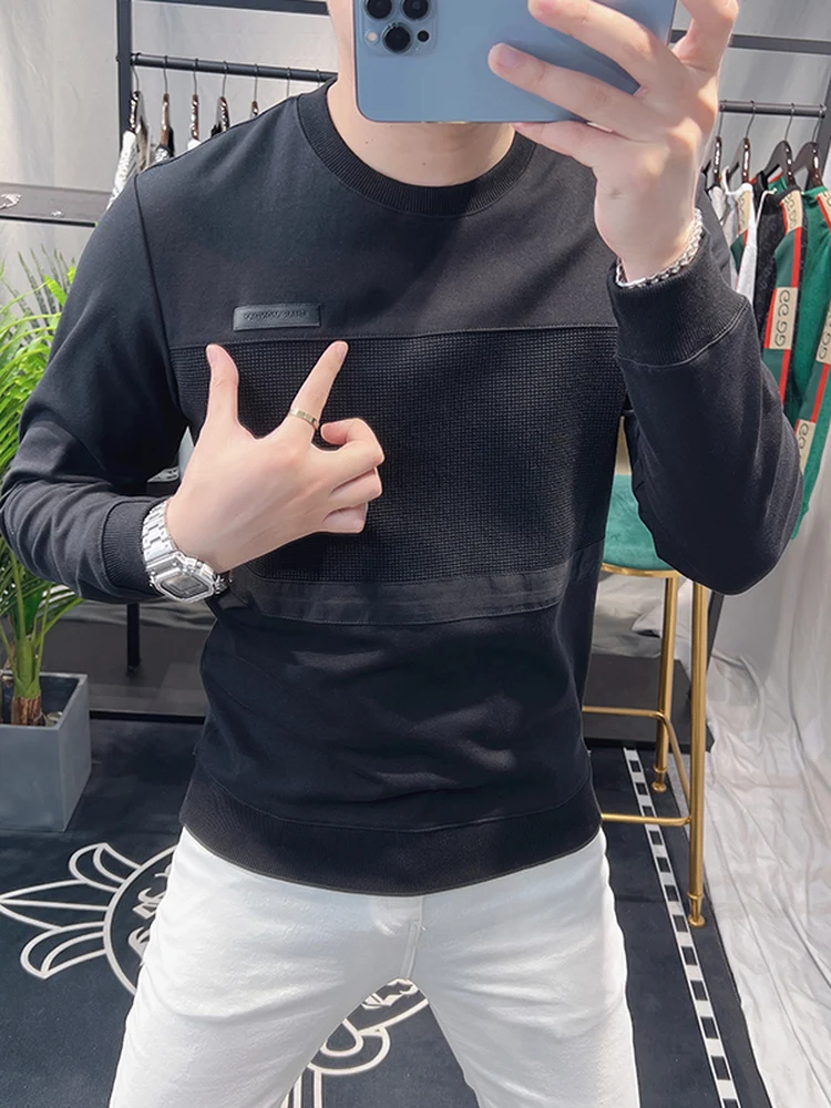 Men's Slim Fit Long Sve round Ne Sweatirt Faionable Patchwork Color Spring Autumn New Sle Comfortable Cotton...
Men's Slim Fit Long Sve round Ne Sweatirt Faionable Patchwork Color Spring Autumn New Sle Comfortable Cotton...