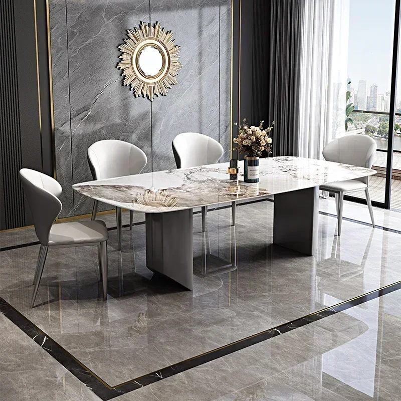 Marble Coffee Dining Tables Kitchen Center End Dining Table Modern Luxury Living Room Mesa De Jantar Apartment Dining Furniture
Marble Coffee Dining Tables Kitchen Center End Dining Table Modern Luxury Living Room Mesa De Jantar Apartment Dining Furniture