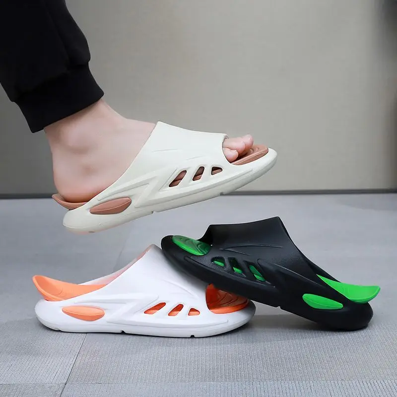 Sports trend one-word drag men's summer daily non-slip adolescent men's thick bottom home casual wear men's slippers
Sports trend one-word drag men's summer daily non-slip adolescent men's thick bottom home casual wear men's slippers