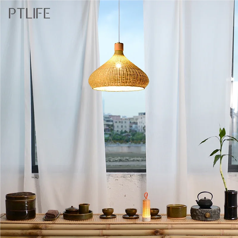 Bamboo Pendant Lamp LED Bamboo Chandeliers Hand Woven Pendant Lamp Chandelier For Kitchen Restaurant Hotel Lighting Room Decor
Bamboo Pendant Lamp LED Bamboo Chandeliers Hand Woven Pendant Lamp Chandelier For Kitchen Restaurant Hotel Lighting Room Decor