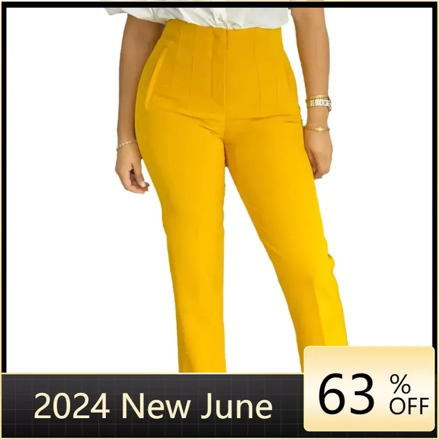 Elegant African Clothes for Women Summer Autumn High Waist Polyester Solid Color Long Pants Outfits Dashiki Africa Clothing
Elegant African Clothes for Women Summer Autumn High Waist Polyester Solid Color Long Pants Outfits Dashiki Africa Clothing