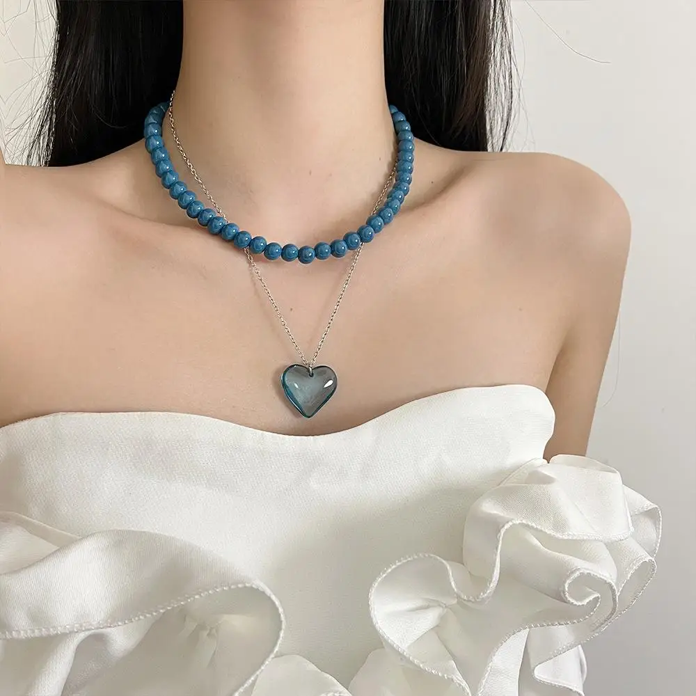 2024 New Arrival Dopamine Ice Blue 3D Heart Beaded Necklace Female Light Luxury Minimalist Layering Sweater Chain
2024 New Arrival Dopamine Ice Blue 3D Heart Beaded Necklace Female Light Luxury Minimalist Layering Sweater Chain