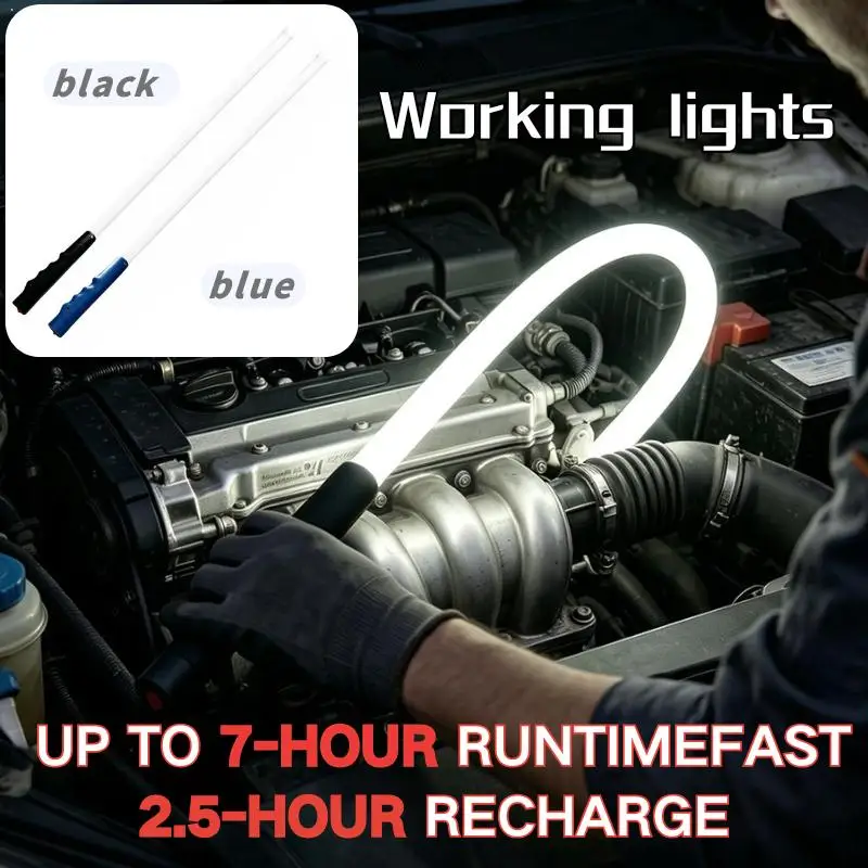 Flexible Bendable LED Work Light Rechargeable Slim Inspection Lamp Silicone Professional Work Light Strip For Car Repair
Flexible Bendable LED Work Light Rechargeable Slim Inspection Lamp Silicone Professional Work Light Strip For Car Repair
