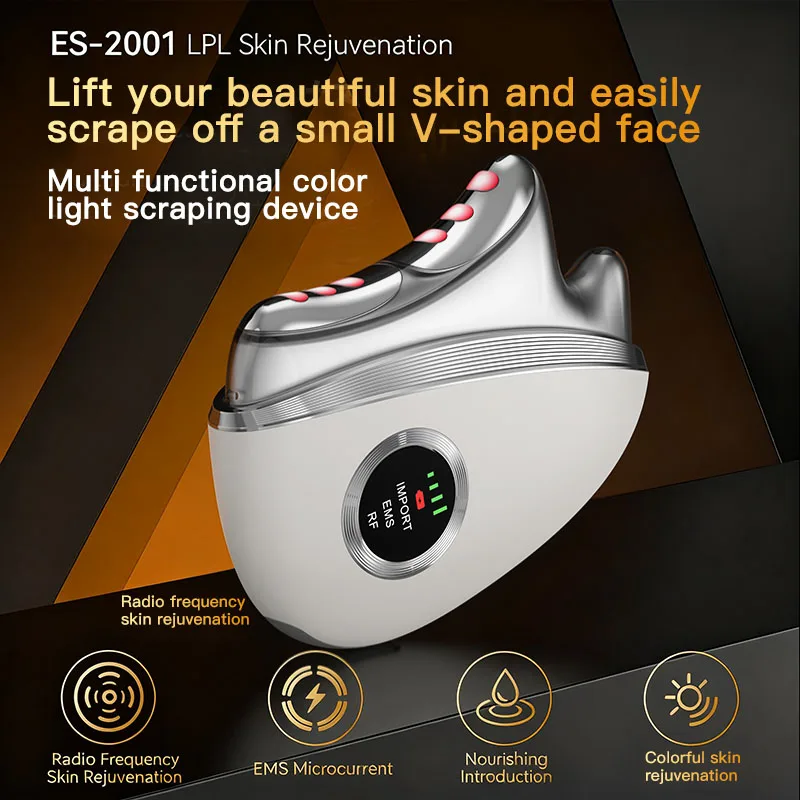 Wholesale Price Lifting and Firming Facial Massage Device,y Shape Facial Guasha Massager Machine 3 Light with Light Therapy
Wholesale Price Lifting and Firming Facial Massage Device,y Shape Facial Guasha Massager Machine 3 Light with Light Therapy