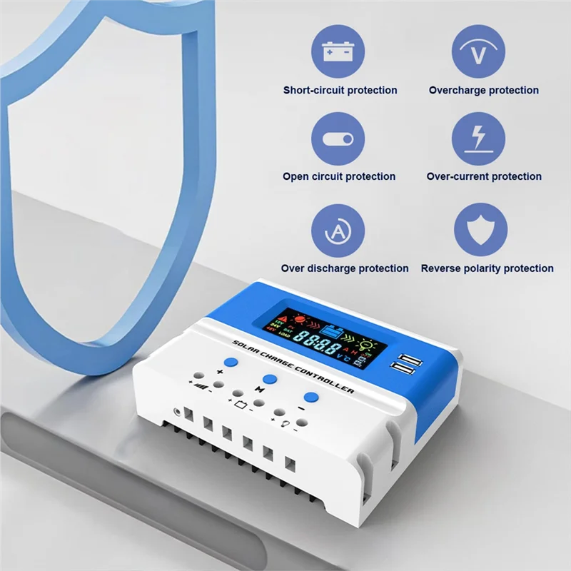 HRBAJ-PWM Solar Controller Photovoltaic Charge And Discharge Controller For Lifepo4 Lithium AGM GEL Batteries
HRBAJ-PWM Solar Controller Photovoltaic Charge And Discharge Controller For Lifepo4 Lithium AGM GEL Batteries