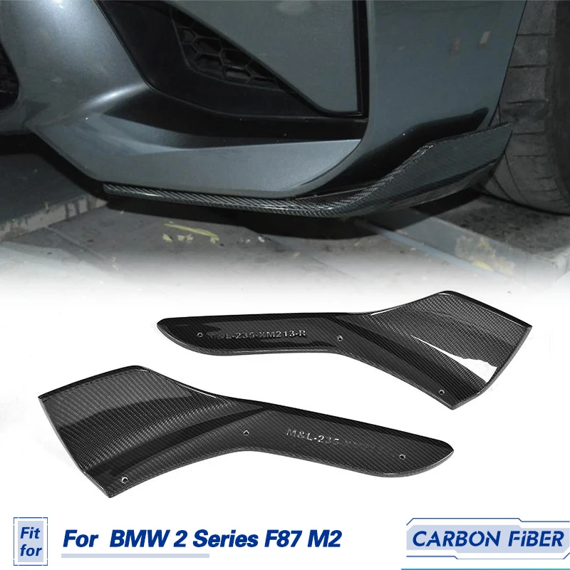Car Front Bumper Splitters Spoiler Carbon Fiber for BMW F87 M2 Base Coupe 2-Door 2016-2020 Racing Front Splitters Flaps Cupwings
Car Front Bumper Splitters Spoiler Carbon Fiber for BMW F87 M2 Base Coupe 2-Door 2016-2020 Racing Front Splitters Flaps Cupwings