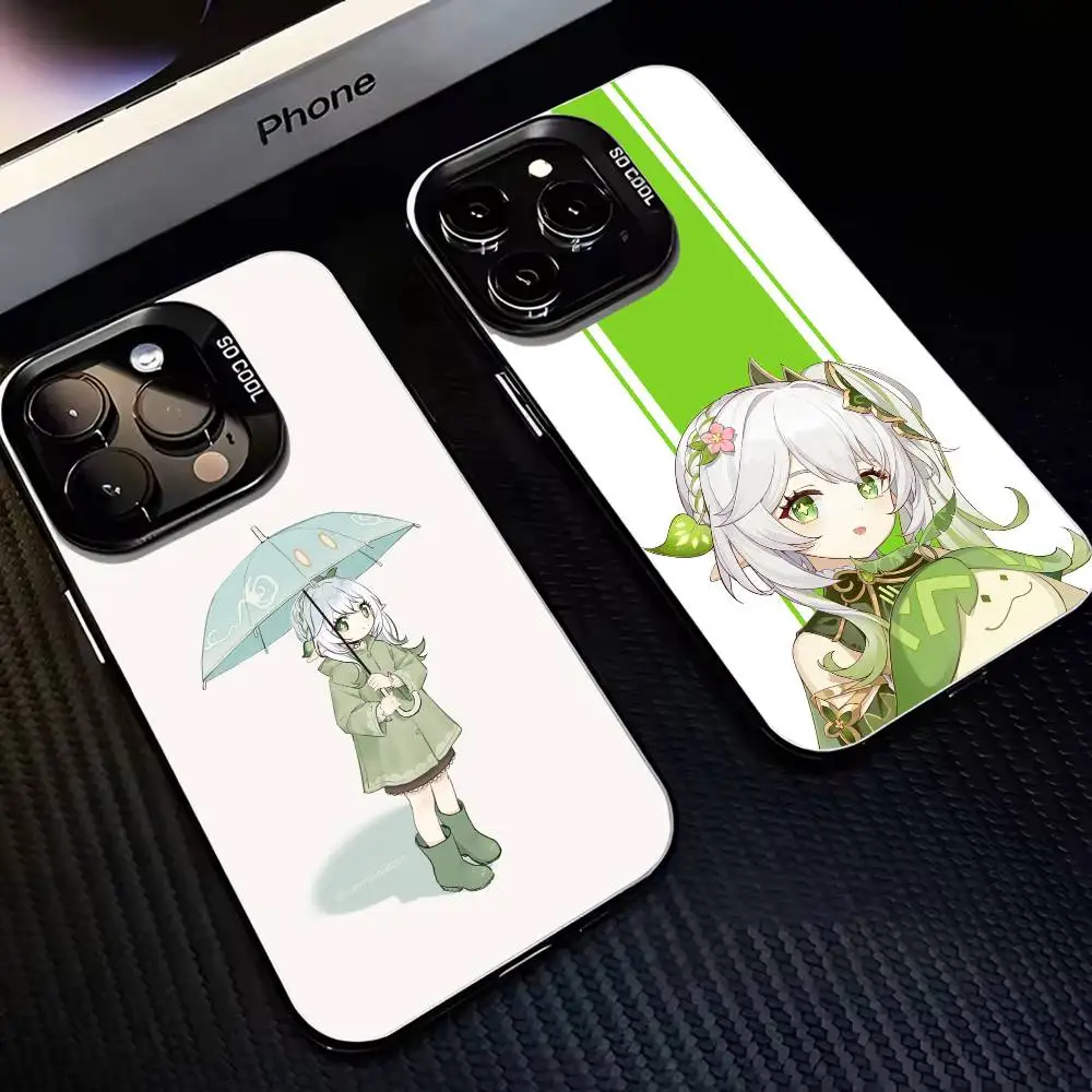 G-Genshin Impact Nahida Phone Case For iPhone 16,15,14,13,12,11,Mini,Pro,MAX Black Matte Shockproof Cover
G-Genshin Impact Nahida Phone Case For iPhone 16,15,14,13,12,11,Mini,Pro,MAX Black Matte Shockproof Cover