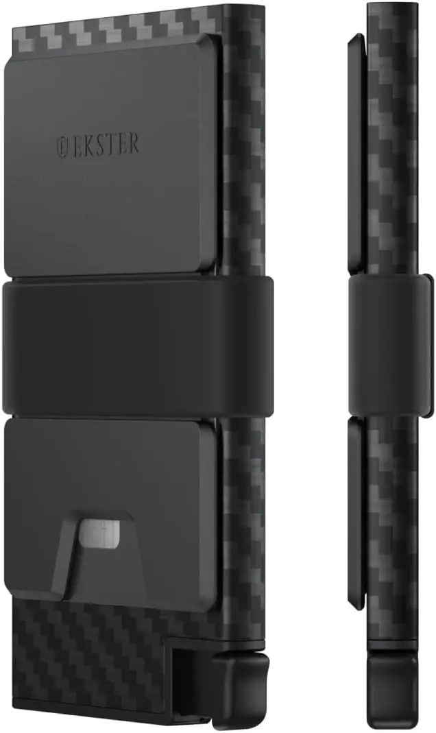 Slim Aluminum Cardholder Wallet with RFID Blocking & Push Button for Men
Slim Aluminum Cardholder Wallet with RFID Blocking & Push Button for Men