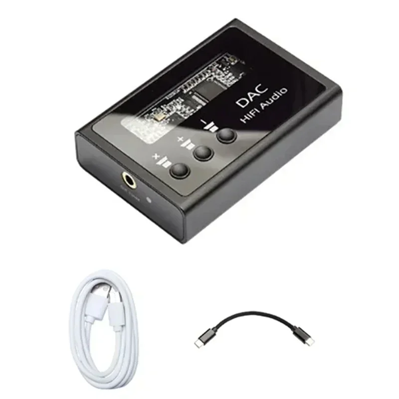 Computer Sound Card Fever-Grade Audio DAC Headphone Amplifier MAX97220USB Asynchronous Es9018 Black
Computer Sound Card Fever-Grade Audio DAC Headphone Amplifier MAX97220USB Asynchronous Es9018 Black