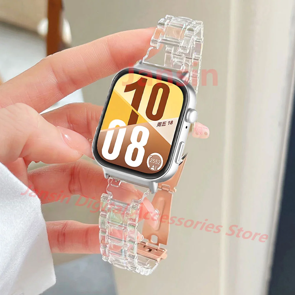 Прозрачный ремешок для Huawei Fit 3 4, деловой браслет Correa, аксессуары, ремешок для браслета Huawei Fit 4pro, сменный ремешок для часов
Прозрачный ремешок для Huawei Fit 3 4, деловой браслет Correa, аксессуары, ремешок для браслета Huawei Fit 4pro, сменный ремешок для часов