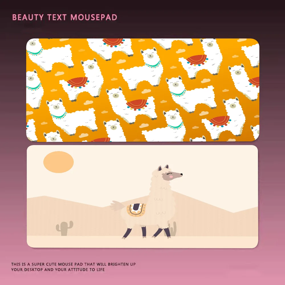 Alpaca Animal New Rubber Mouse Durable Desktop Mousepad Size For Game Keyboard Pad For Gamer
Alpaca Animal New Rubber Mouse Durable Desktop Mousepad Size For Game Keyboard Pad For Gamer