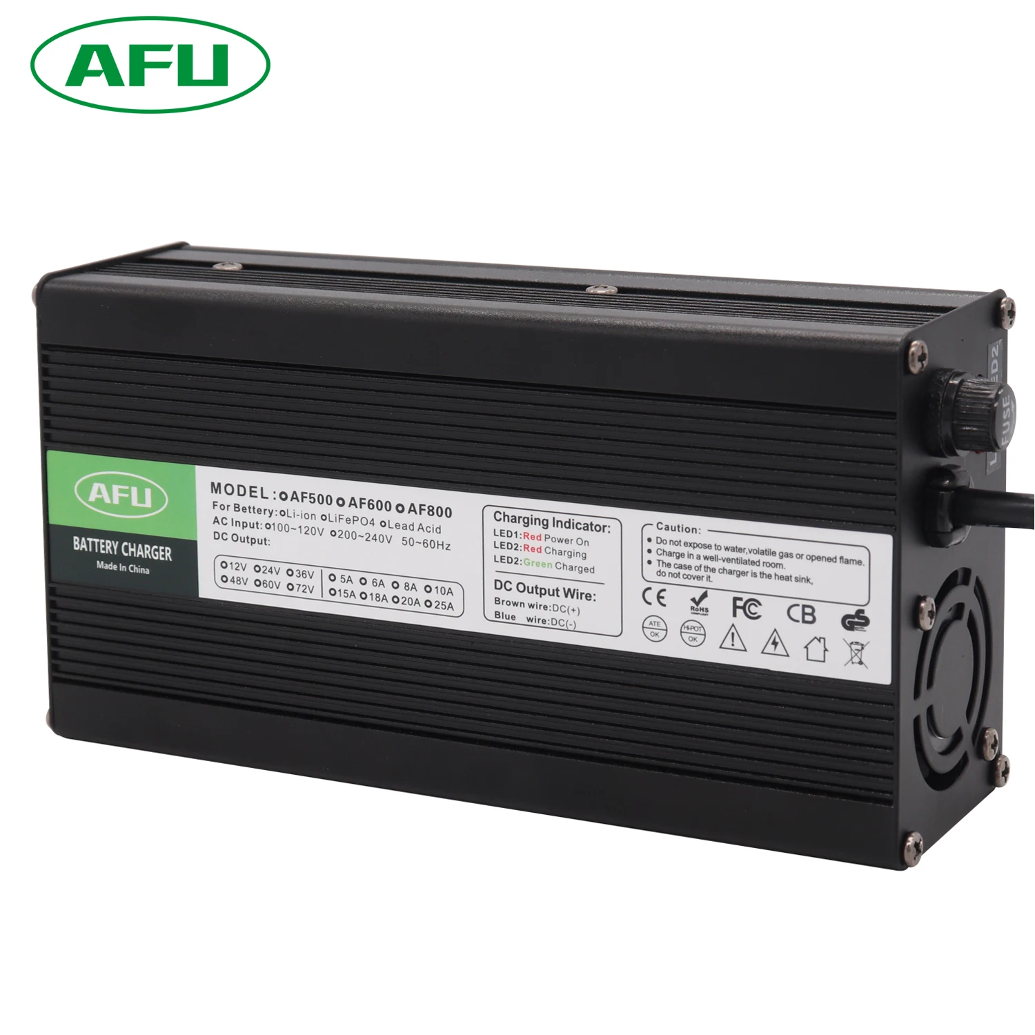 54.75V 6A Lifepo4 Battery Charger Usd For 15S 48V Lifepo4 Battery Pack Fast Charger
54.75V 6A Lifepo4 Battery Charger Usd For 15S 48V Lifepo4 Battery Pack Fast Charger