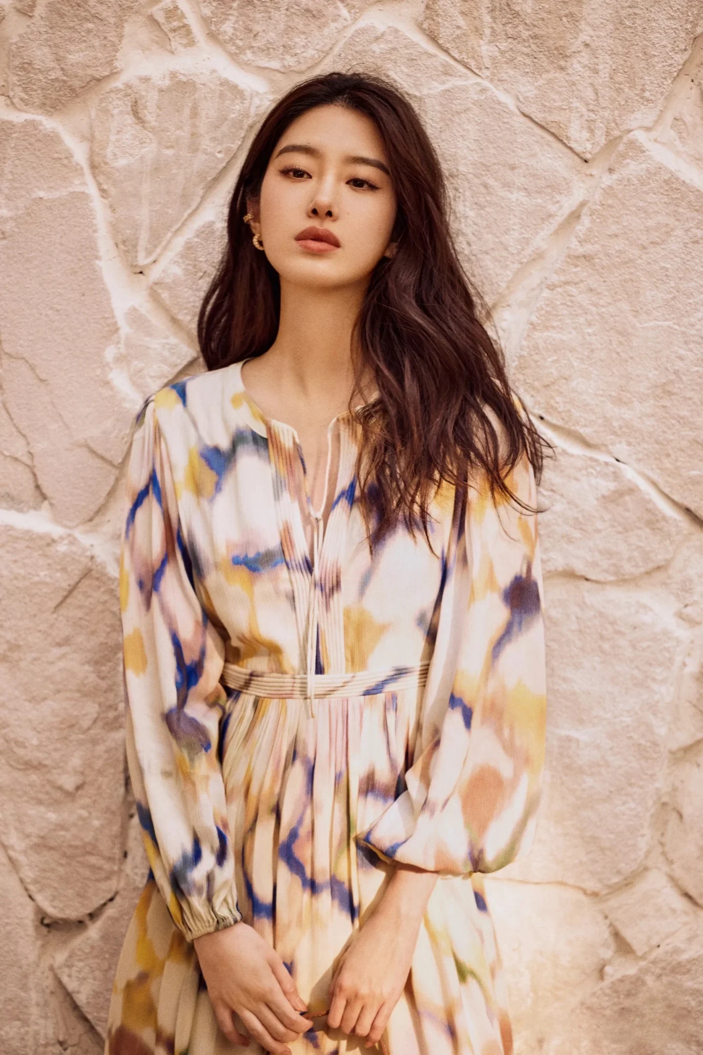 Aurora Halos Tie-Dye Print Dress French Style High Waist V-Neck Long Sleeve H-Shape Silken Spring Summer Autumn Women's Dress
Aurora Halos Tie-Dye Print Dress French Style High Waist V-Neck Long Sleeve H-Shape Silken Spring Summer Autumn Women's Dress