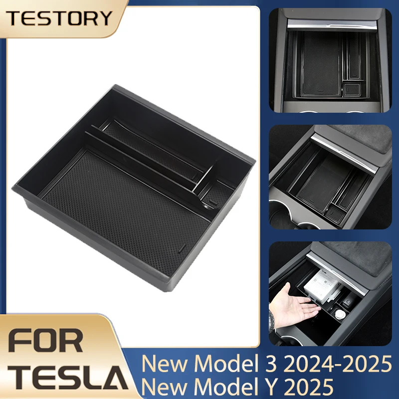 For Tesla Model Y 2025 Juniper Accessories Center Console Organizer Storage Box Storage for Tesla Model 3 Highland 2024-2025
For Tesla Model Y 2025 Juniper Accessories Center Console Organizer Storage Box Storage for Tesla Model 3 Highland 2024-2025
