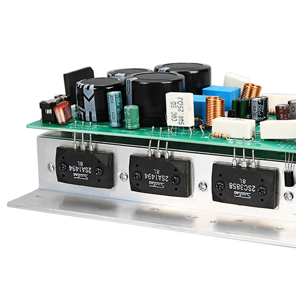 ABKQ-For Sanken1494/3858 HIFI Audio Amplifier Board 450W+450W Stereo AMP Mono 800W High Power Amplifier Board For Sound
ABKQ-For Sanken1494/3858 HIFI Audio Amplifier Board 450W+450W Stereo AMP Mono 800W High Power Amplifier Board For Sound