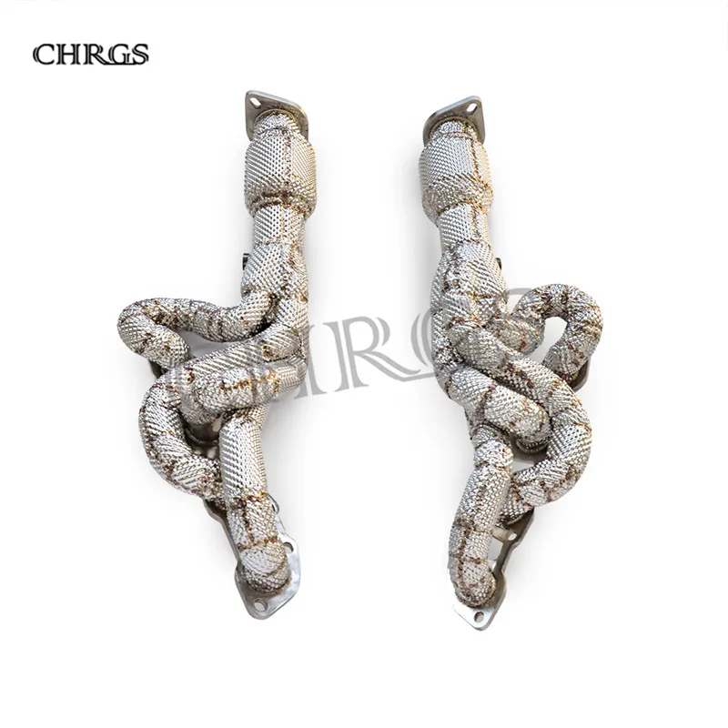 Customized Stainless Steel Exhaust manifold For Lexus ISF 5.0 V8 2016-2020 Racing Car Exhaust Pipes Downpipe with catalyst
Customized Stainless Steel Exhaust manifold For Lexus ISF 5.0 V8 2016-2020 Racing Car Exhaust Pipes Downpipe with catalyst