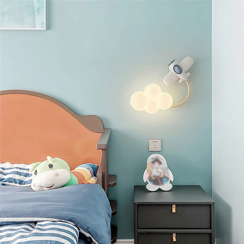 【Flash Deal】Star PE Lampshade Wall Lamp Cartoon Children Bedroom Bedside Airplane Lights Hot Air Balloon Cloud Night Light
【Flash Deal】Star PE Lampshade Wall Lamp Cartoon Children Bedroom Bedside Airplane Lights Hot Air Balloon Cloud Night Light