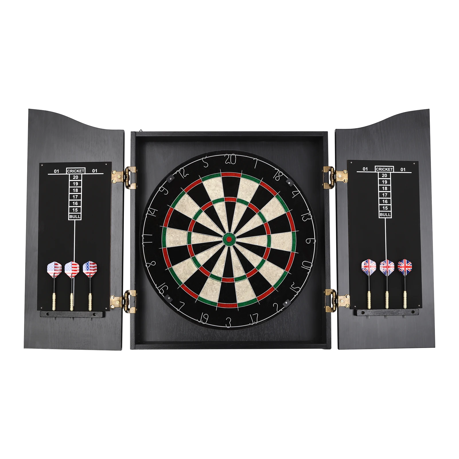 Dartboard Cabinet Set Dart Board for Adults and Family High End Dart Target Wooden Box Set Dart Party Wooden Box
Dartboard Cabinet Set Dart Board for Adults and Family High End Dart Target Wooden Box Set Dart Party Wooden Box