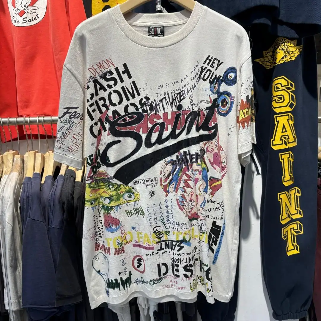 Waed fiti Японская футболка Sle ort Sve Youth Faion Антиоксидантная мапа Retention Мультфильм Анимация Принт Daily W...
Waed fiti Японская футболка Sle ort Sve Youth Faion Антиоксидантная мапа Retention Мультфильм Анимация Принт Daily W...