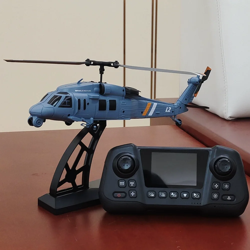 4DRC Remote Control Black Hawk Military Helicopter 8K Hdr Hd Aerial Photography Single Rotor Built In Screen Outdoor For Adult
4DRC Remote Control Black Hawk Military Helicopter 8K Hdr Hd Aerial Photography Single Rotor Built In Screen Outdoor For Adult
