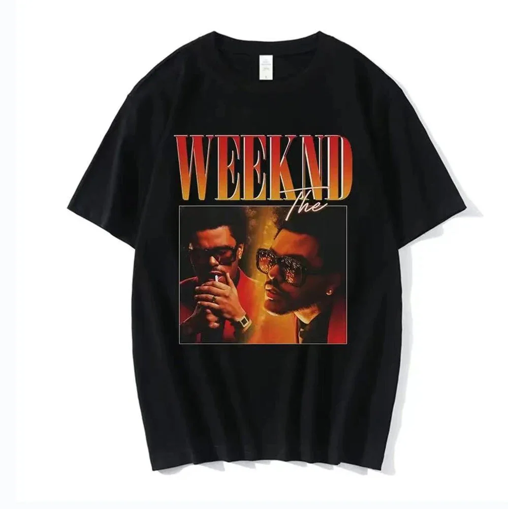 Женская Винтажная футболка унисекс The Weeknd, черная хлопковая Повседневная футболка в стиле 90-х, Повседневная футболка большого размера, одежда для улицы, 2,0
Женская Винтажная футболка унисекс The Weeknd, черная хлопковая Повседневная футболка в стиле 90-х, Повседневная футболка большого размера, одежда для улицы, 2,0