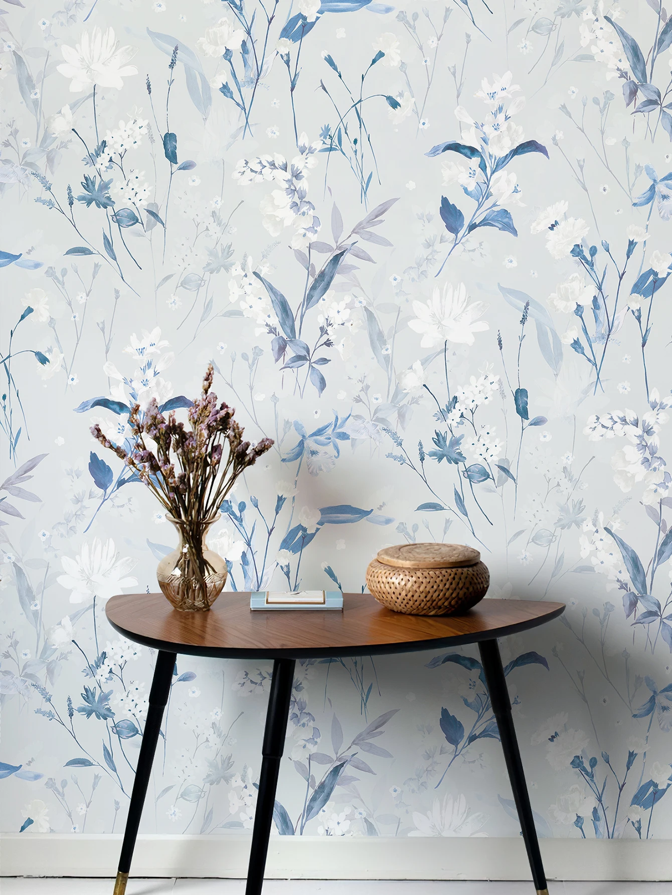 Fresh Blue Floral Leaf Self-adhesive Vinyl Wallpaper Blooming Green Flowers Peel and Stick Wall Renovation Furniture Stickers
Fresh Blue Floral Leaf Self-adhesive Vinyl Wallpaper Blooming Green Flowers Peel and Stick Wall Renovation Furniture Stickers