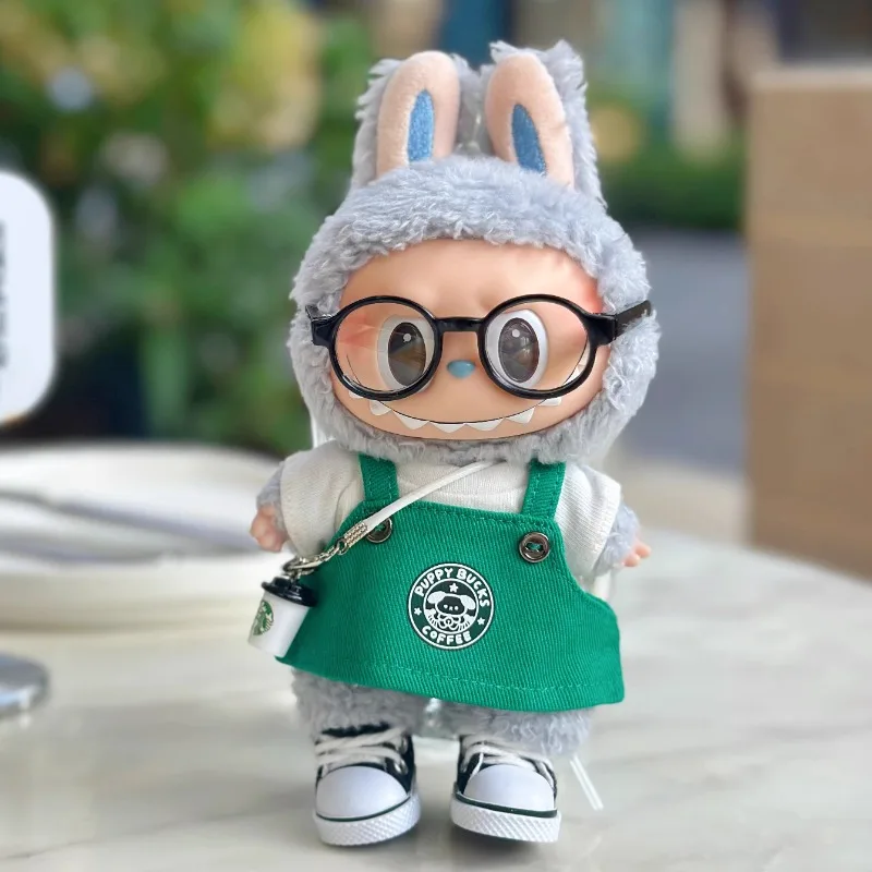 Labubu Doll Clothes Blind Box V1-V3 - 17cm Cute Outfit Sets with Suspenders Skirt, Replacement Costumes for Figures
Labubu Doll Clothes Blind Box V1-V3 - 17cm Cute Outfit Sets with Suspenders Skirt, Replacement Costumes for Figures