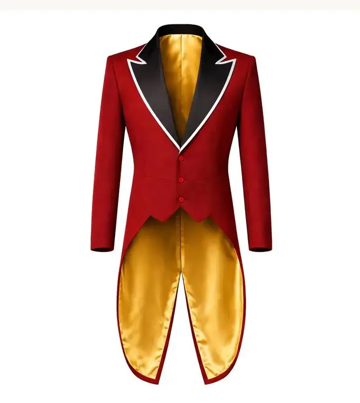 Caine Inspired Red Tailcoat Jacket Ringmaster Halloween Costume, Red Black Circus Tailcoat
Caine Inspired Red Tailcoat Jacket Ringmaster Halloween Costume, Red Black Circus Tailcoat