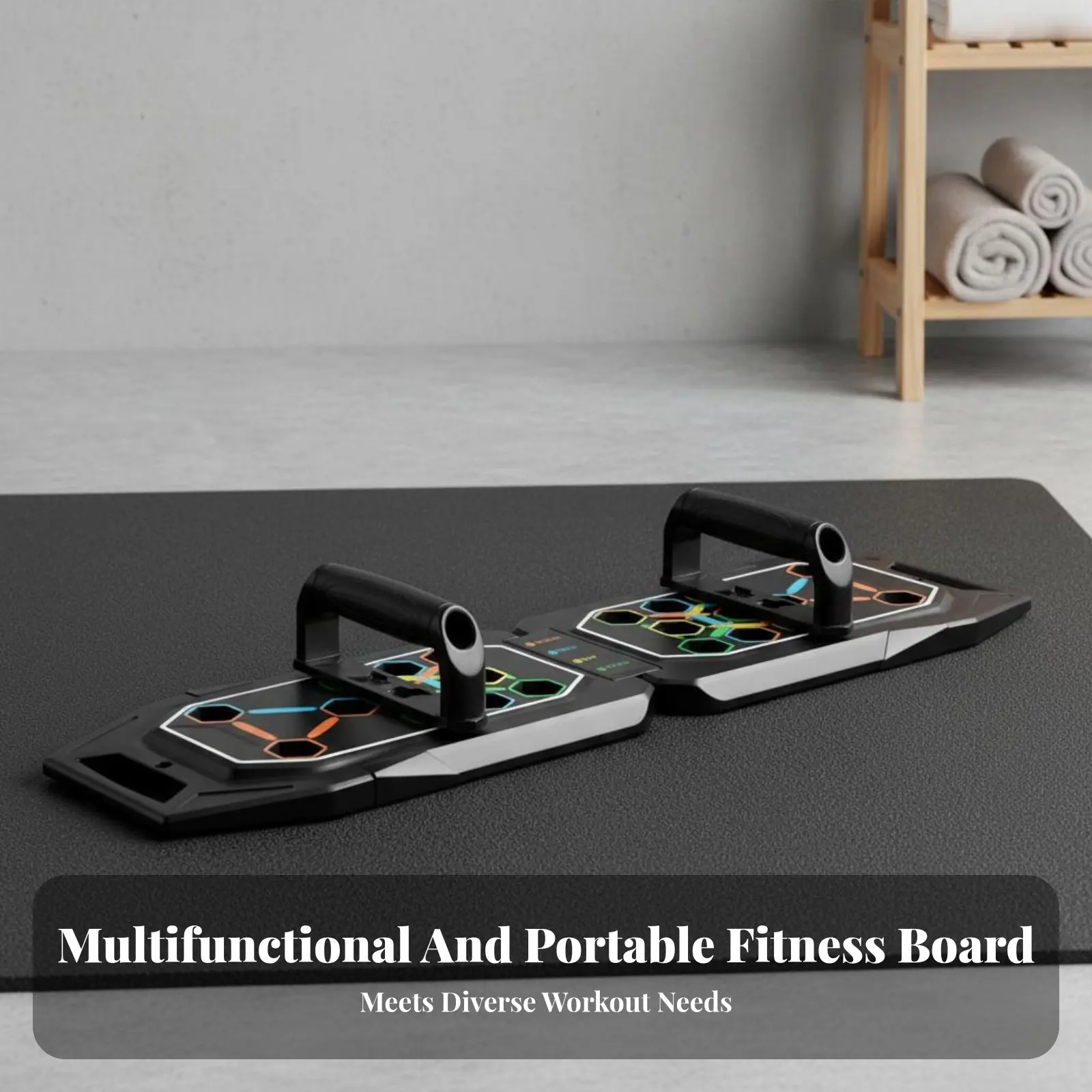Press-up Board Non-Slip Color-Coded Press-up Board Color-Coded Pushup Rack Ergonomic Handles Portable Pushup System Long-Lasting
Press-up Board Non-Slip Color-Coded Press-up Board Color-Coded Pushup Rack Ergonomic Handles Portable Pushup System Long-Lasting