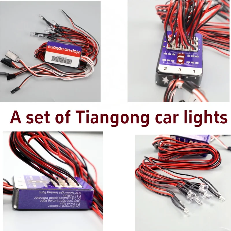 Simulation Flash Light 12 LED Lighting Kit Turn Signal Brake for 1/10 Scale Model RC Car Yokomo Tamiya HSP HPI AXIAL RC4WD TRX
Simulation Flash Light 12 LED Lighting Kit Turn Signal Brake for 1/10 Scale Model RC Car Yokomo Tamiya HSP HPI AXIAL RC4WD TRX