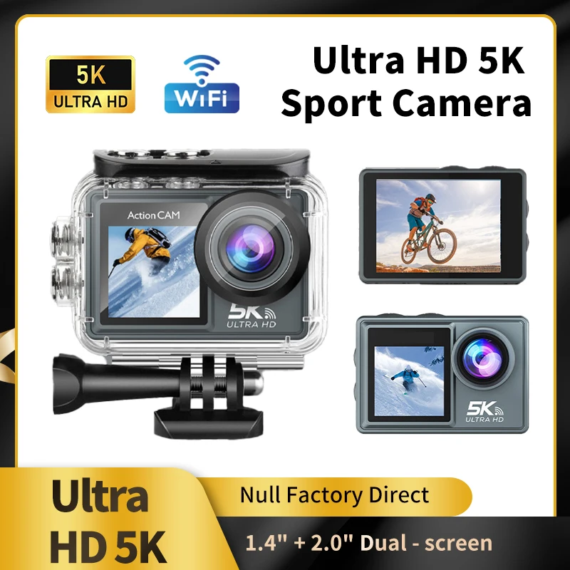 Null Outdoor 2,0 "+ 1,4" Wi-Fi 5K Экшн-камера Шлем Запись видео 4K/60FPS WiFi 170DGPS 4-8X Zoom Подводная спортивная камера 30 м
Null Outdoor 2,0 "+ 1,4" Wi-Fi 5K Экшн-камера Шлем Запись видео 4K/60FPS WiFi 170DGPS 4-8X Zoom Подводная спортивная камера 30 м