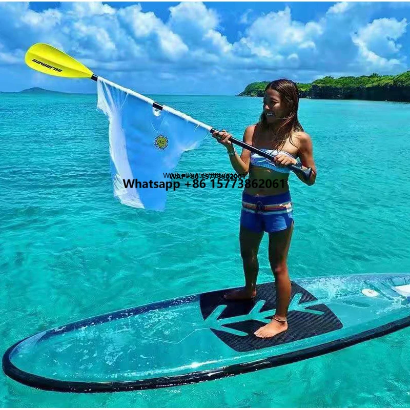 High Quality 3m Transparent SUP clear Stand up Paddle Board for Adult
High Quality 3m Transparent SUP clear Stand up Paddle Board for Adult