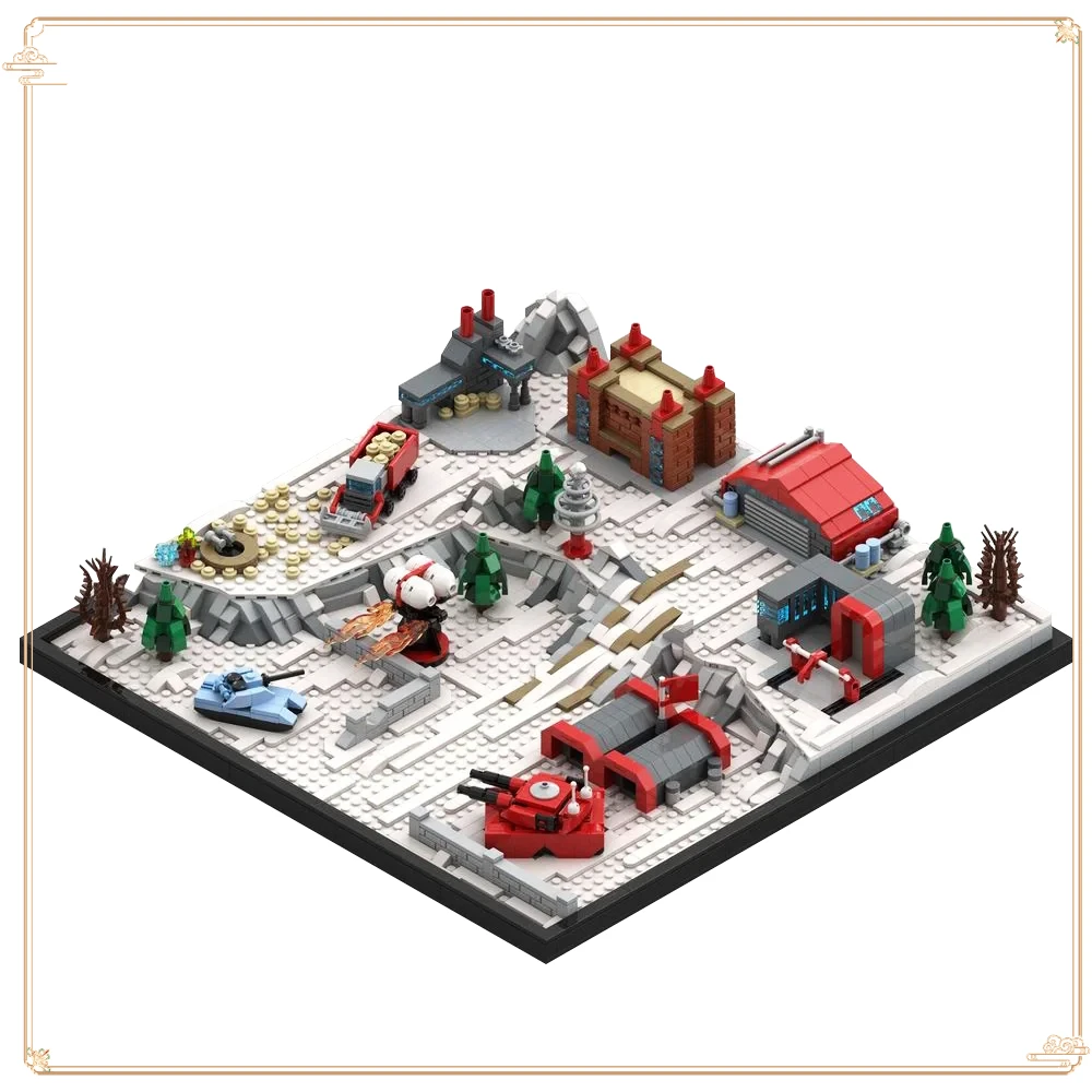 MOC Command & Conquer (C&C) Red Alert Soviet Base Creative Street View Model Game scene Bricks Building Block Toys For Kid Gift
MOC Command & Conquer (C&C) Red Alert Soviet Base Creative Street View Model Game scene Bricks Building Block Toys For Kid Gift
