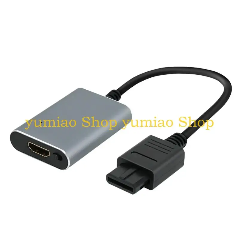 587B Gaming Accessories for Game Console Auto Identifying S-Video AV Portable 720P Converter
587B Gaming Accessories for Game Console Auto Identifying S-Video AV Portable 720P Converter