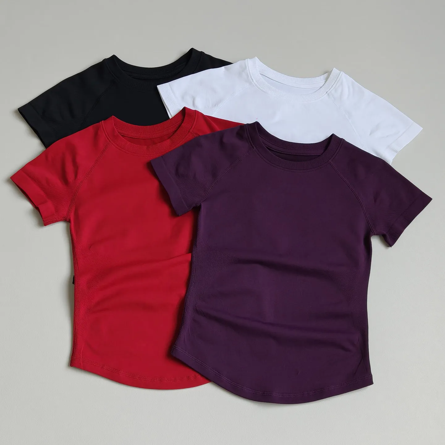 Summer Yoga Short-Sleeved Women's Round-Neck Slim-Fitting Sports Top Breathable Quick-Drying Fitness Pilates Training Running T-
Summer Yoga Short-Sleeved Women's Round-Neck Slim-Fitting Sports Top Breathable Quick-Drying Fitness Pilates Training Running T-