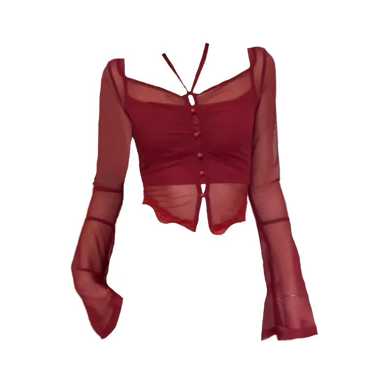 Summer Bandage Long Sleeve Women Cardigan Y2k Aesthetic Sexy Solid Sweet Fashion Jumpers + Cropped Tank Tops Shirt
Summer Bandage Long Sleeve Women Cardigan Y2k Aesthetic Sexy Solid Sweet Fashion Jumpers + Cropped Tank Tops Shirt