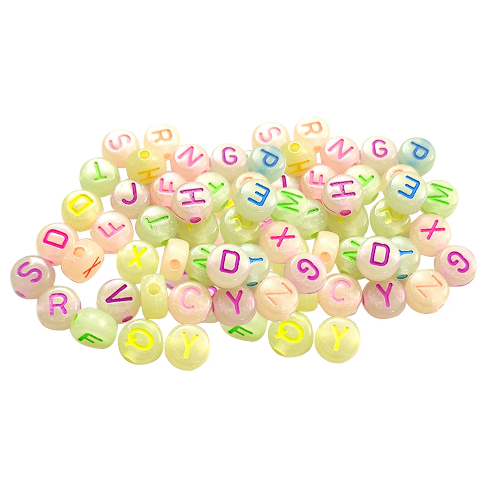 720pcs Glow in Dark Letter Beads for DIY Jewelry Bracelets Earrings Necklace Crafts Alphabet Pattern Safe Material Round Shape
720pcs Glow in Dark Letter Beads for DIY Jewelry Bracelets Earrings Necklace Crafts Alphabet Pattern Safe Material Round Shape