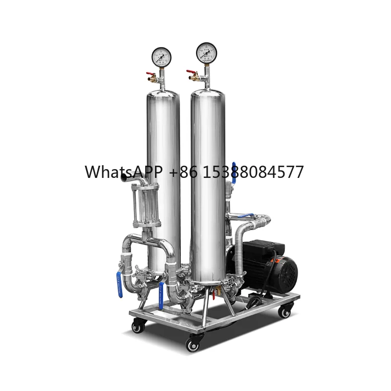 Hot Selling Commercial Liquor Filtering System Stainless Steel Double Filter for Home
Hot Selling Commercial Liquor Filtering System Stainless Steel Double Filter for Home