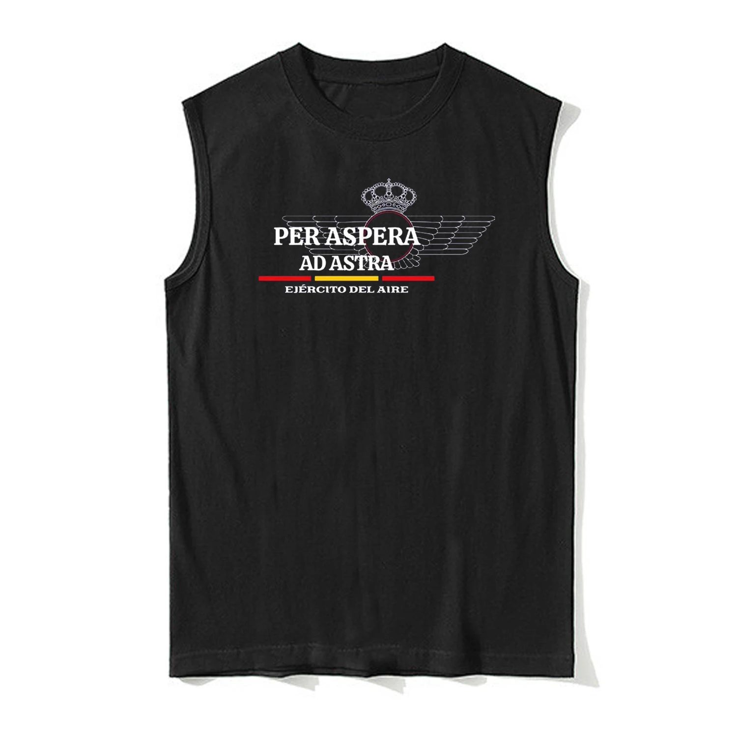 Spanish Air Force Badge Motto Tanktop 100% Cotton O-Neck Summer Casual Mens Vest Sleeveless T-shirt Fashion Streetwear
Spanish Air Force Badge Motto Tanktop 100% Cotton O-Neck Summer Casual Mens Vest Sleeveless T-shirt Fashion Streetwear