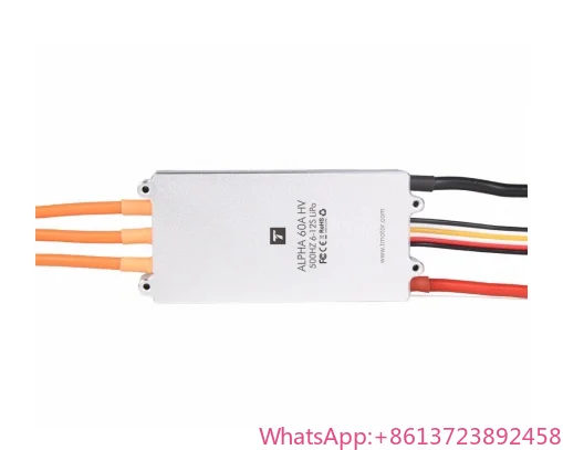 T-motor New Released ALPHA 60A/80A/120A 12S HV Speed Controller for RC Drone Multirotor FPV Plane Brushless Motor MN605S U8II
T-motor New Released ALPHA 60A/80A/120A 12S HV Speed Controller for RC Drone Multirotor FPV Plane Brushless Motor MN605S U8II