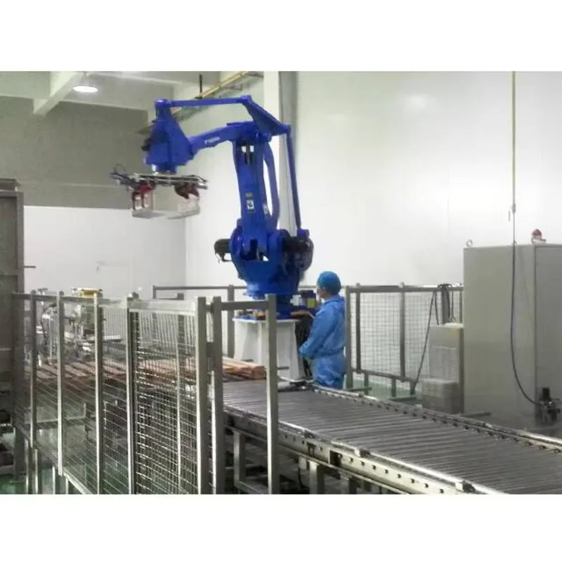 Automatic Uploading and Stacker Palletizer Robot for Carton
Automatic Uploading and Stacker Palletizer Robot for Carton