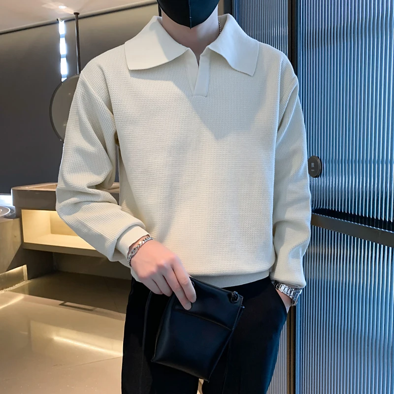 Men's Cashmere Large Size Sweaters Autumn Winter Solid POLO-neck Casual Knitwear Pullovers Men Long Sleeve Warm Jumper A110
Men's Cashmere Large Size Sweaters Autumn Winter Solid POLO-neck Casual Knitwear Pullovers Men Long Sleeve Warm Jumper A110