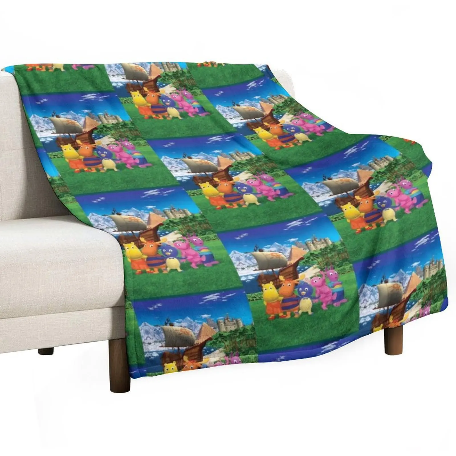 The Backyardigans Scenery Throw Blanket Easy Care Comfortable Blanket for Couch
The Backyardigans Scenery Throw Blanket Easy Care Comfortable Blanket for Couch