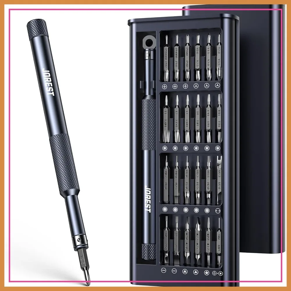52-IN-1 Precision Screwdriver Set, Mini Repair Tool Kit for Macbook, iPhone, PS5, Xbox, Switch, Glasses, Watch, Electronics
52-IN-1 Precision Screwdriver Set, Mini Repair Tool Kit for Macbook, iPhone, PS5, Xbox, Switch, Glasses, Watch, Electronics