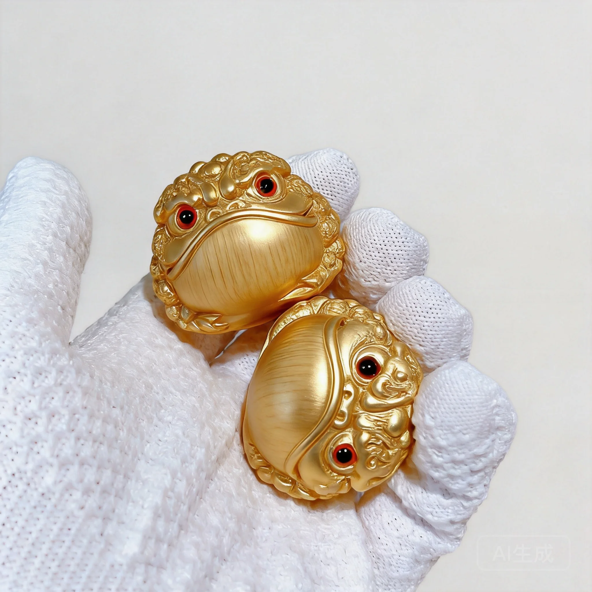 Chinese Traditional Lucky High Density Solid Bamboo Carved Three Legged Golden Toad Awakening Lion Hand Ball Wenwan Fidget Toy
Chinese Traditional Lucky High Density Solid Bamboo Carved Three Legged Golden Toad Awakening Lion Hand Ball Wenwan Fidget Toy