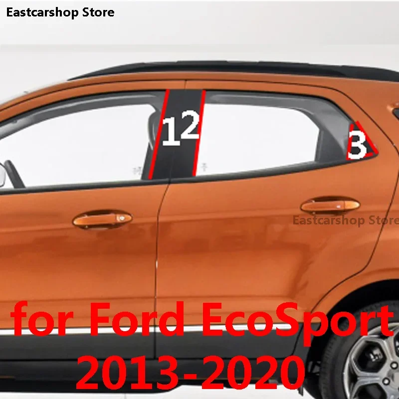 For Ford EcoSport 2020 2019 2018 2017 Car Door Central Window Middle Column Trim Strip PC B C Pillar Cover Accessories 2013-2016
For Ford EcoSport 2020 2019 2018 2017 Car Door Central Window Middle Column Trim Strip PC B C Pillar Cover Accessories 2013-2016