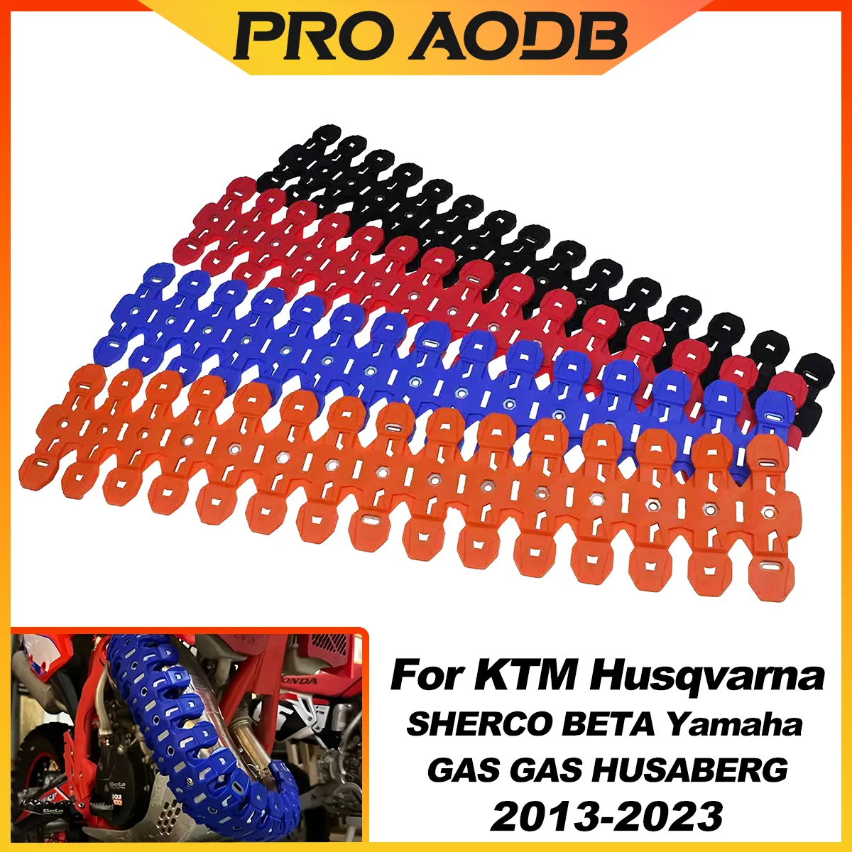 60CM Motocross Exhaust Heat Shield Muffler Protector Cover For KTM Husqvarna Yamaha SHERCO GAS BETA Motorcycle Universal Parts
60CM Motocross Exhaust Heat Shield Muffler Protector Cover For KTM Husqvarna Yamaha SHERCO GAS BETA Motorcycle Universal Parts