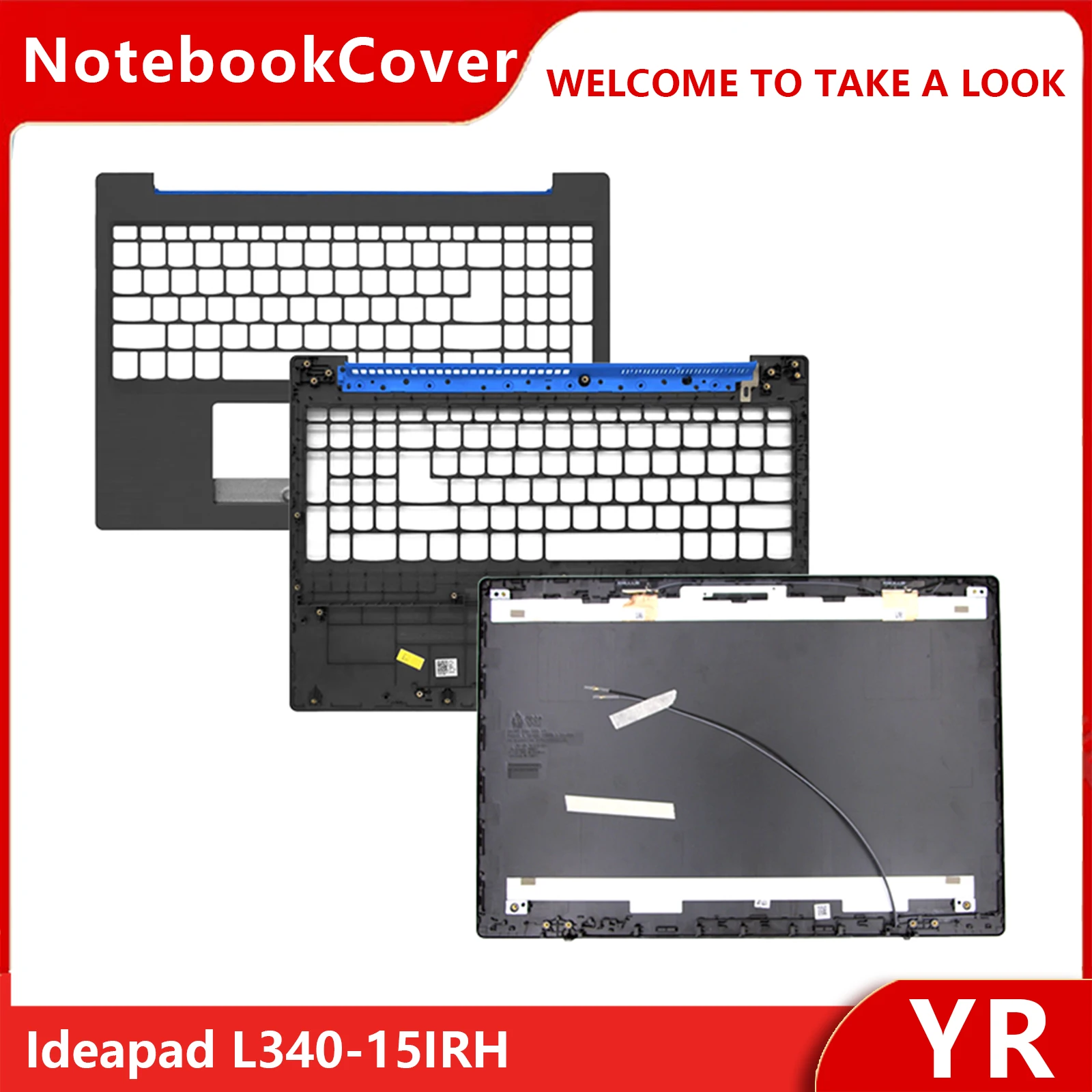 New For Ideapad L340-15IRH Laptop Shell LCD Screen Rear Lid Top Case/Back Cover/Palmrest Keyboard Bezel
New For Ideapad L340-15IRH Laptop Shell LCD Screen Rear Lid Top Case/Back Cover/Palmrest Keyboard Bezel
