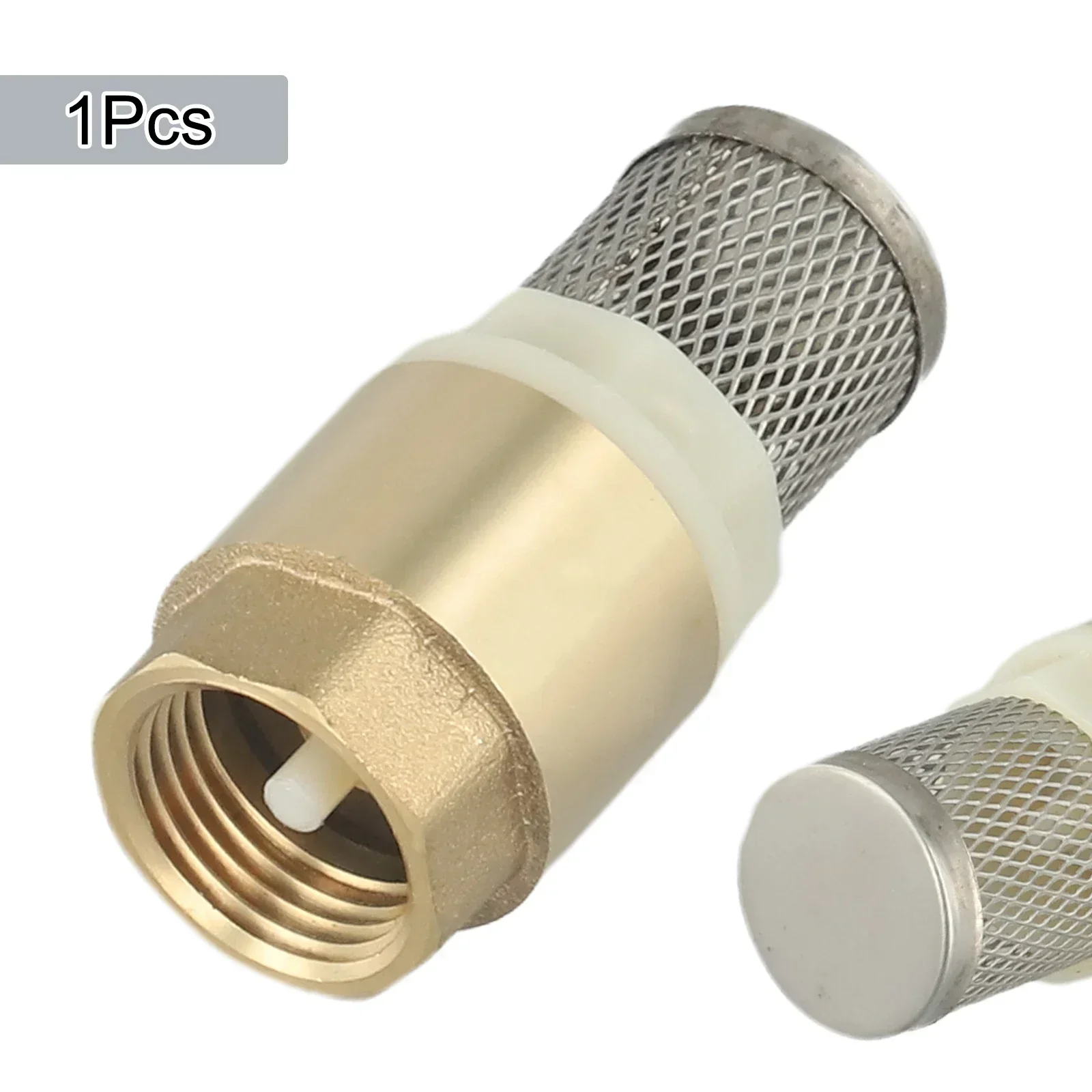 Internal Thread Brass Foot Valve DN15 DN20 DN25 With Check Valve Stainless Steel Basket Suction Basket For Water Plumbing Pump
Internal Thread Brass Foot Valve DN15 DN20 DN25 With Check Valve Stainless Steel Basket Suction Basket For Water Plumbing Pump 