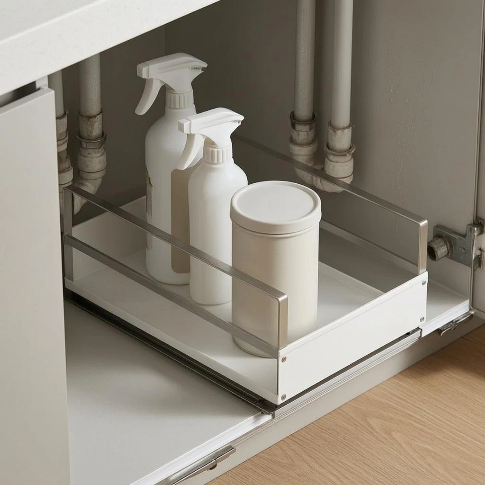 Pull out Cabinet Organizer Sliding Cabinet Drawer Basket Pull-out Basket Metal Frame uncoveredTop
Pull out Cabinet Organizer Sliding Cabinet Drawer Basket Pull-out Basket Metal Frame uncoveredTop